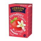 London Fruit & Herb jahodový čaj s vanilkou 20x2g