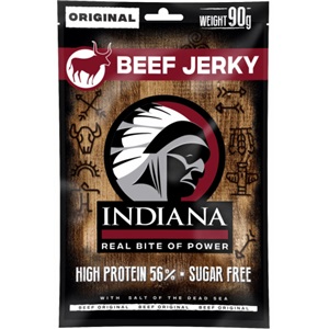Indiana Jerky sušené hovězí maso Original 90g