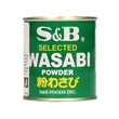 S&B práškový křen wasabi plech 30g