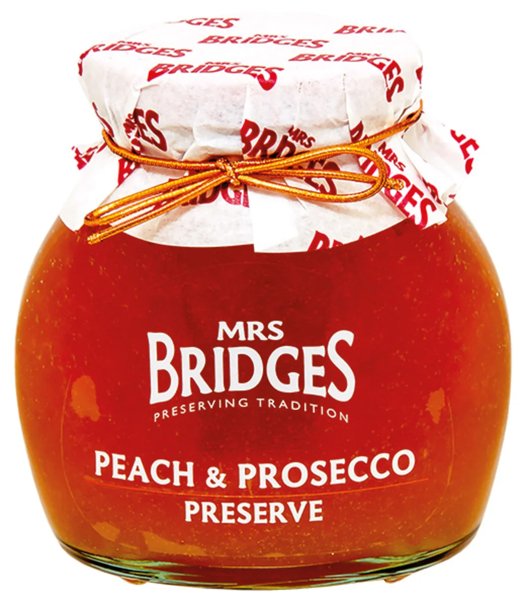 Mrs. Bridges zavařenina Broskev & Prosecco 340g