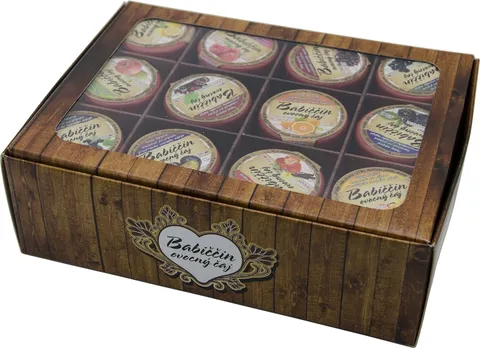 Babiččin čaj Dárková kazeta pečený čaj 12x60ml