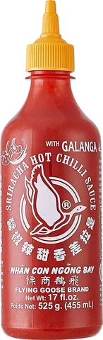 Flying Goose Sriracha s galangalem chilli omáčka 455ml