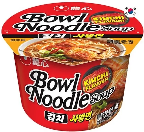 Nongshim instantní nudlová polévka Kimchi miska 100g