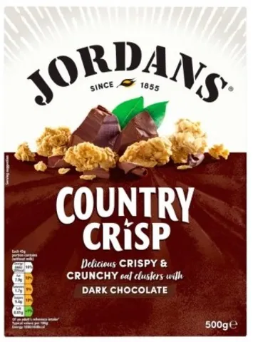 Jordans Country Crisp Cereálie s čokoládou 450g