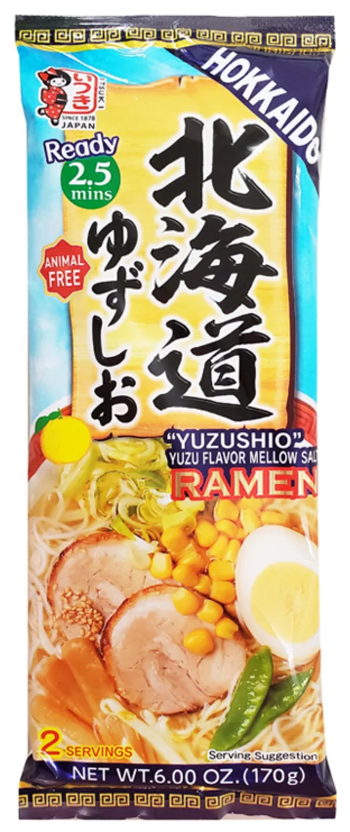 Itsuki Hokkaido japonské ramen Yuzushiu (2 porce) 170g
