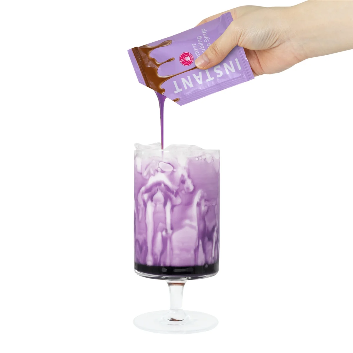 O's Bubble instantní bubble tea taro 4x60g