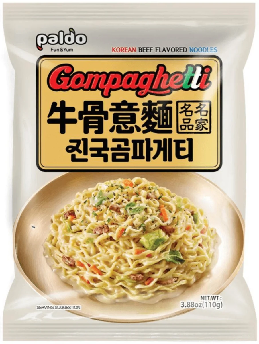 Paldo Gompaghetti ramen nudle s hovězí příchutí 110g