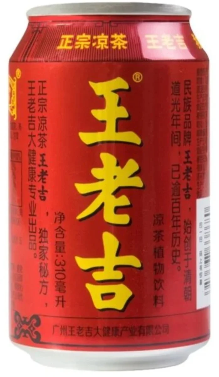 Wang Lao Ji bylinný čajový nápoj plech 310ml