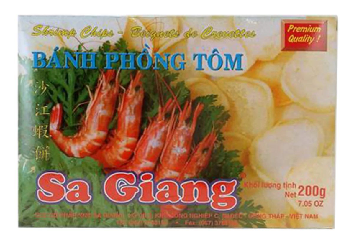 Sa Giang krevetové lupínky 200g