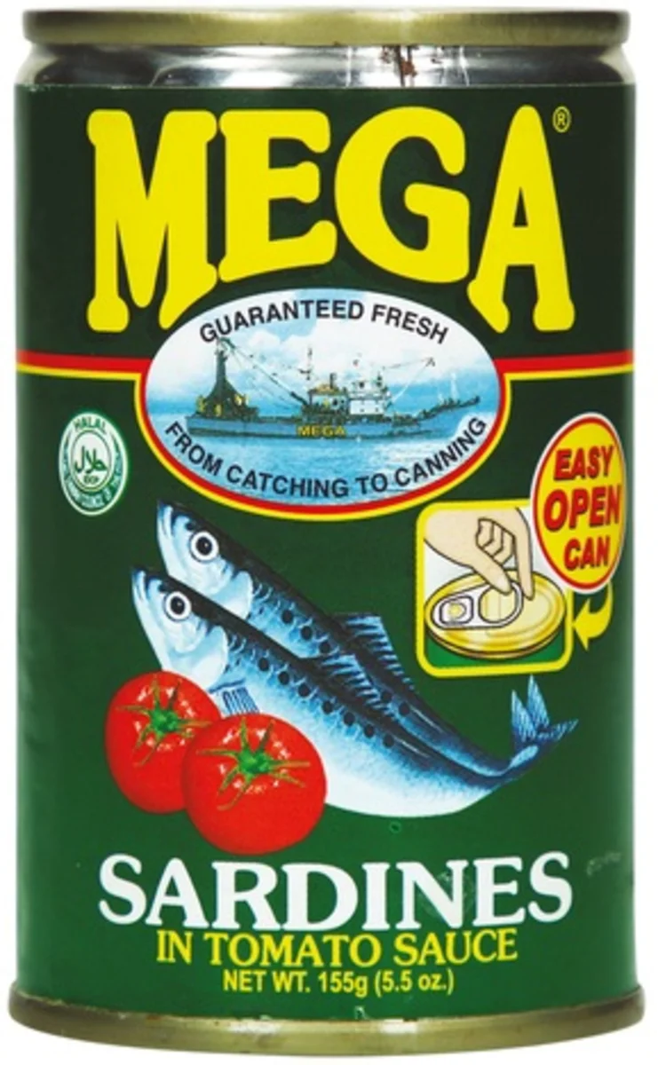MEGA sardinky v tomatové omáčce 155g
