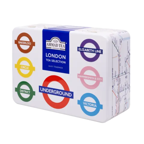 Ahmad Tea sada čajů London Underground 60x2g