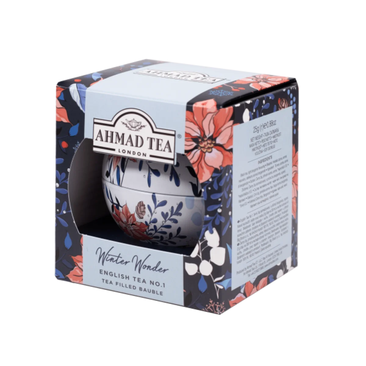 Ahmad Tea Vánoční ozdoba Winter Wonder English No.1 25g