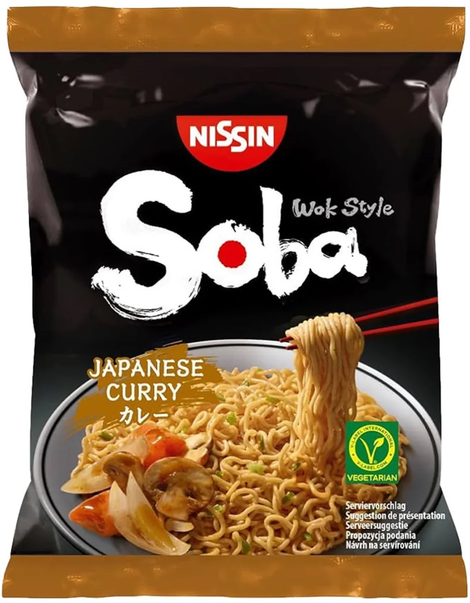 Nissin Yakisoba Japonské Curry nudle 111g