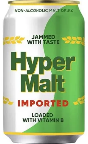 Hyper Malt nápoj z ječného sladu plech 330ml