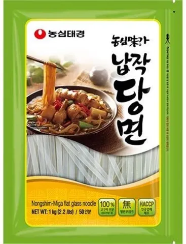 Nongshim skleněné nudle ze sladkých brambor široké 1000g