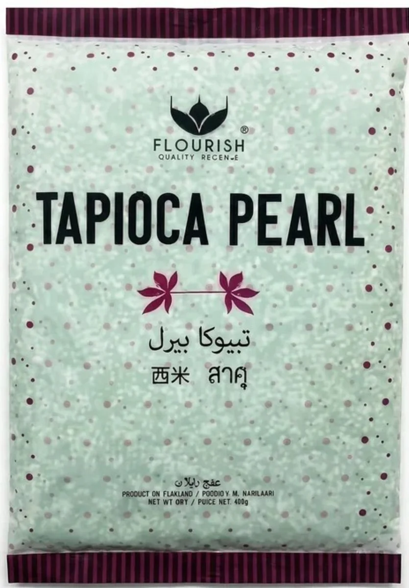Flourish tapiokové perly malé zelené 400g